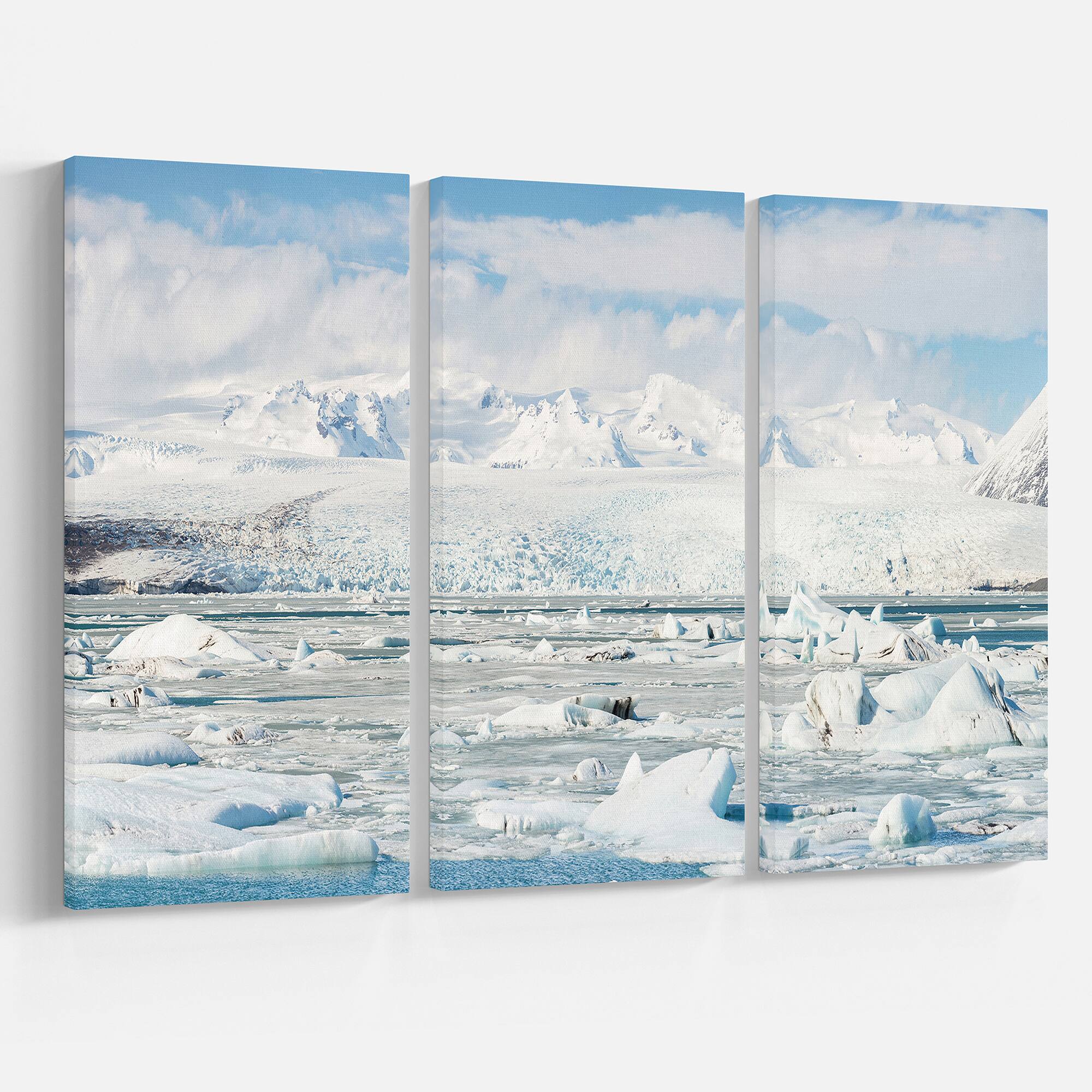 Designart - Vatnajokull Glacier in Iceland